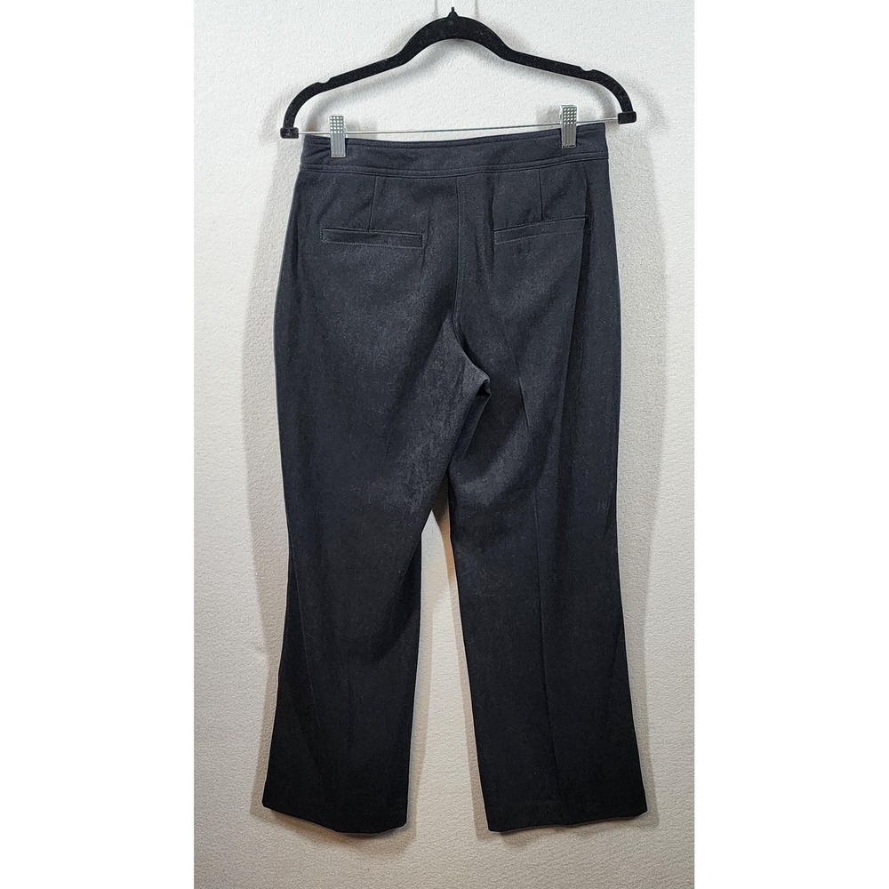 Coldwater Creek Pants‎ Womens Size 4P Black Straight Leg Mid Rise Dress Career - Picture 2 of 8
